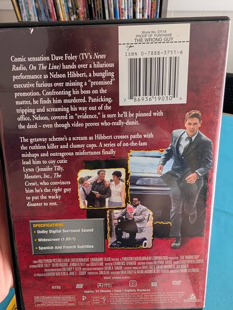Delivered today: The Wrong Guy (1997) - a rare comedy gem "no one" has  heard of : r/dvdcollection