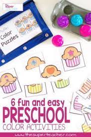 6 Fun And Easy Preschool Color Activities Free Download Preschool Color Activities Preschool Color Color Activities