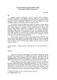 Doc 27 Mayis Romanlarinda Dort Unsur Ordu Halk Ogrenciler Basin Gulsen Sezen Academia Edu