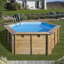 Piscine shop, boutique de matériel et accessoires pour la piscine. Piscine Bois Sunbay Vanille Ii 4 00 X H1 19m