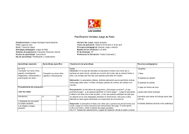 Ahora vamos a trabajar los conceptos temporales con dos juegos o actividades para el aula o en casa. Planificacion Juegos De Patio Ok