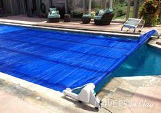 The Auto Pool Reel Is Fully Automatic It Has A Micro Controller That Controls The Motors By Electronically Sy Automatic Pool Cover Solar Pool Cover Pool Cover