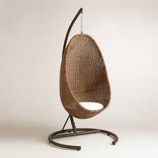 Retro Yet Marvelously Modern Our Exclusive Hanging Egg Chair Provides The Perfect Nook To Cozy Up In A Stu Hanging Egg Chair Chair Dining Room Chair Cushions
