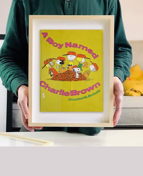 A Boy Named Charlie Brown by Charles M. Schulz Print - The Curious Desk