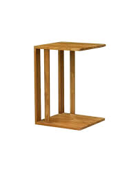 Ellie Teak Sofa Side Table Shop Furniture Online In Singapore