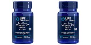 The minimum dosage of vitamin k2 for a shorter period of time is 1500 mcg. Low Dose Vitamin K2 45 Mcg 90 Softgels 2 Pack Apran