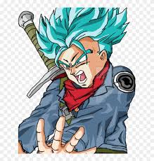 Doragon bōru sūpā) is a japanese manga series and anime television series.the series is a sequel to the original dragon ball manga, with its overall plot outline written by creator akira toriyama. Dragon Ball Super Future Trunks Super Saiyan Blue Free Transparent Png Clipart Images Download