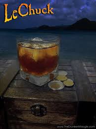 Lechuck Monkey Island Cocktail Ingredients 1 1 2 Oz Kraken Black Spiced Rum3 4 Oz Cointreau3 4 Oz Stirring Spiced Rum Drinks Cocktail Ingredients Rum Drinks