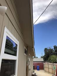 Find a stud roughly where you want to be inside the house. How To Attach Shade Sail To Fascia Or Side Of House Hometalk