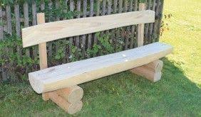 Baumstammbank Ohne Lehne Kaufen I Meingartenversand De