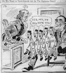 'what the president doesn't have his the courage to come out and flatly tell the radical left that he's not going to. The History Of Fdr S Court Packing Plan Time