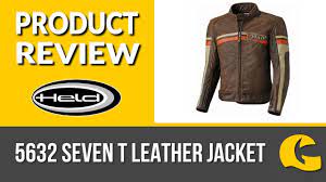 The Held 5632 Seven T Leather Motorcycle Jacket Review Getgeared Co Uk Getgreatgear Motorcycle Jacket Leather Motorcycle Jacket Jackets