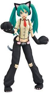 Amazon Com Sega Project Diva Arcade Future Tone Hatsune Miku Super Premium Action Figure Nyanko 9 Toys Games Hatsune Miku Anime Figures Miku