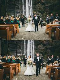 Toccoa Falls Wedding Destination Waterfall Wedding Georgia Waterfall Wedding Atlanta Wedding Photographer Toccoa Falls