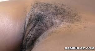 Amazingly Hot short-haired african vagina creampied