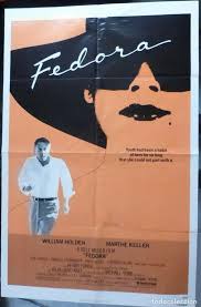 director billy wilder signed fedora 1sh '7