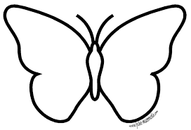 la symetrie en maternelle le papillon aux ailes d encres coloriage gabarit papier jour j