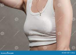 Female small breasts stock image. Image of attractive - 222511307
