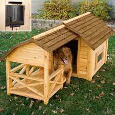 Boomer George Barn Dog House With Heater Www Hayneedle Com Dog Houses Dog House Wood Dog House