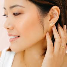 Best smiley face stud earrings Outlet Online