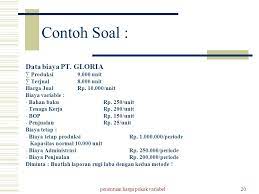 Maybe you would like to learn more about one of these? Penentuan Harga Pokok Variabel Ppt Download