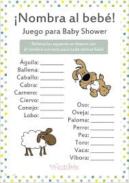 Juegos de baby shower totalmente gratis y descargables :) todo lo que necesitas para preparar una reunión de baby shower única, original e fue un baby shower como ustedes dicen: Nombra Al Animal Bebe Juegos Para Baby Shower Para Imprimir Gratis Juegos Para Baby Show Baby Shower Unisex Imprimibles Baby Shower Juegos Baby Shower Nino