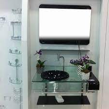 The tabletop basin is a very charming feature for a bathroom. Pin On Glass Wash Basin Vanity