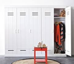 woood kast connect 2 lockerdeuren interieurpakket wit kast connect opbergkast kledingkast