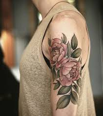 10+ amazing shoulder and chest tattoos. Flower Tattoo Artists Portland Nice