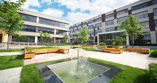 Urban office | urban office is an independent manufacturers rep group offering contract design products and custom fabrication. 7 Landscaping Ideas For Office Buildings And Parks Asi Landscape Mgt