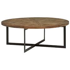 Stone Beam Industrial Round Coffee Table 48 W Wood Https Www Amazon Com Dp B07hsg8dpr Ref Cm S Coffee Table Round Coffee Table Modern Coffee Tables