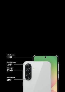 Triple rear camera configuration with 50MP OIS main sensor, AI generated