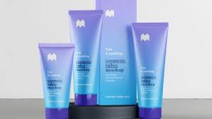 Cosmetic mockup psd creator allows you to create professional product images for your spa, salon, beauty and cosmetics projects. Free Yellow Cosmetic Tube And Box Mockups Free Package Mockups
