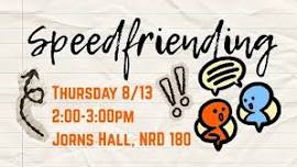 CEHS Speedfriending
