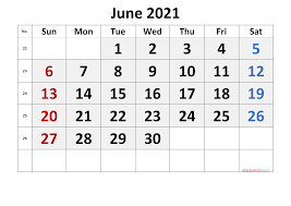 Please note that this site uses the iso week date system. June 2021 Printable Calendar With Week Numbers Free Premium