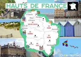 Carte Touristique Region Hauts De France Carte Touristique Les Regions De France Touriste