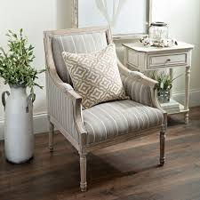 Mckenna Taupe Stripe Accent Chair Kirklands Accent Chairs For Living Room Stripe Accent Chair Living Room Chairs