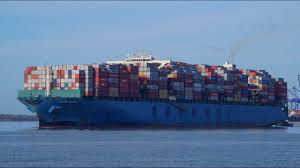 Containership Maersk Exeter Departs The Port Of Felixstowe 5 2 20 Exeter Felixstowe Port