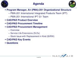 Agenda Program Manager Air Pma 201 Organizational