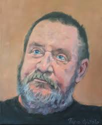 Portrait of my cousin Juha, he left this planet year ago, acrylic