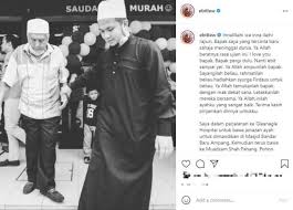 Maybe you would like to learn more about one of these? Bapa Ebit Lew Meninggal Dunia Ya Allah Beratnya Rasa Ujian Ini Semasa Mstar