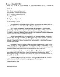 How to design a cover letter to wow hiring personnel. Internship Cover Letter Architecture