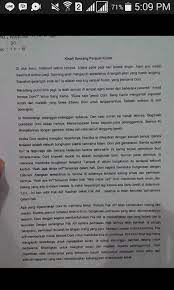 Cerpen atau dapat disebut juga dengan cerita pendek merupakan suatu bentuk prosa naratif fiktif. 1 Apa Tema Cerpen Diatas 2 Tentukan Bagian Cerpen A Orientasi B Komplikasi C Brainly Co Id