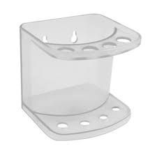 Acrylic bathroom accessory, acrylic/plastic bathroom set, ice cup, plastic storage container. Madhav Plastic Rajkot Manufacturer Of Soap Dishes And Corner Shelf