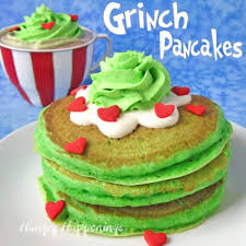 Copycat Ihop Grinch Pancakes Recipe Hungry Happenings Video