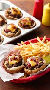 Muffin Tin Cheeseburgers Recipe Recipes Food Yummy Food