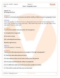 11 sets2 membersevangelische wiener mitt · wien, austria. Ncert Solutions For Class 8 English Honeydew Chapter 2 Poem Geography Lesson