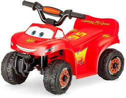 Disney Lightning Mcqueen Electric Ride On Quad Ride On Toys Disney Cars Riding