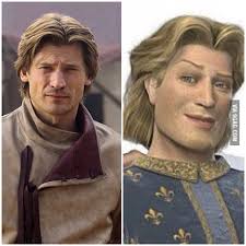 Jaime Lannister Game Of Thrones Prince Charming Shrek 9gag