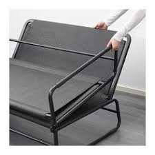 Hammarn Knisa Dark Grey Black Sofa Bed 120 Cm Ikea In 2020 Ikea Sofa Bed Sofa Bed Sleeper Sofa Comfortable